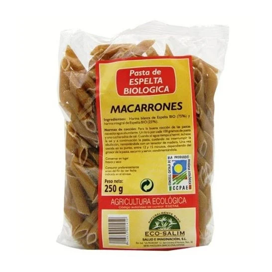 Maccheroni Semi Eco di farro Int-Salim 250 g