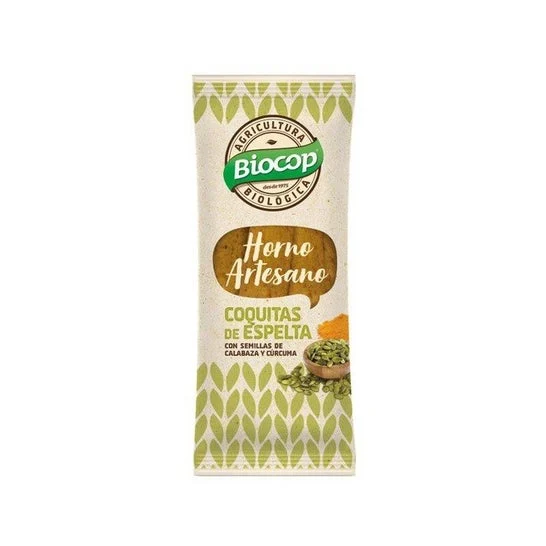 Biocop Frittelle di farro con zucca curcuma 75g
