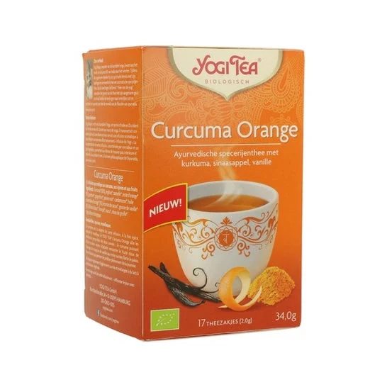 Yogi Tea Curcuma Arancia 34G