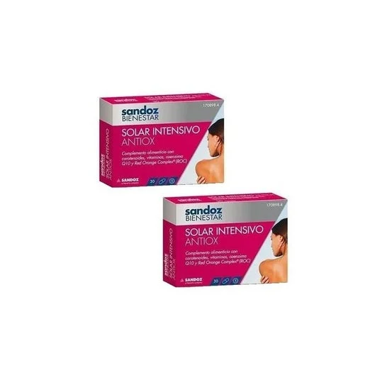 Pacchetto solare intensivo Sandoz Antiox