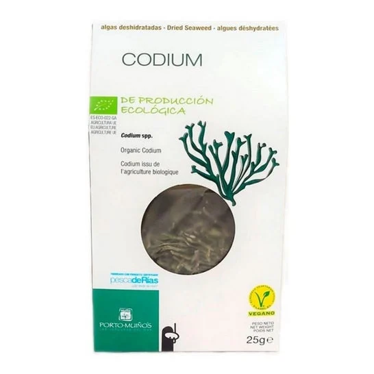 Porto Muiños Algas Codium Deshidratadas Bio 25g