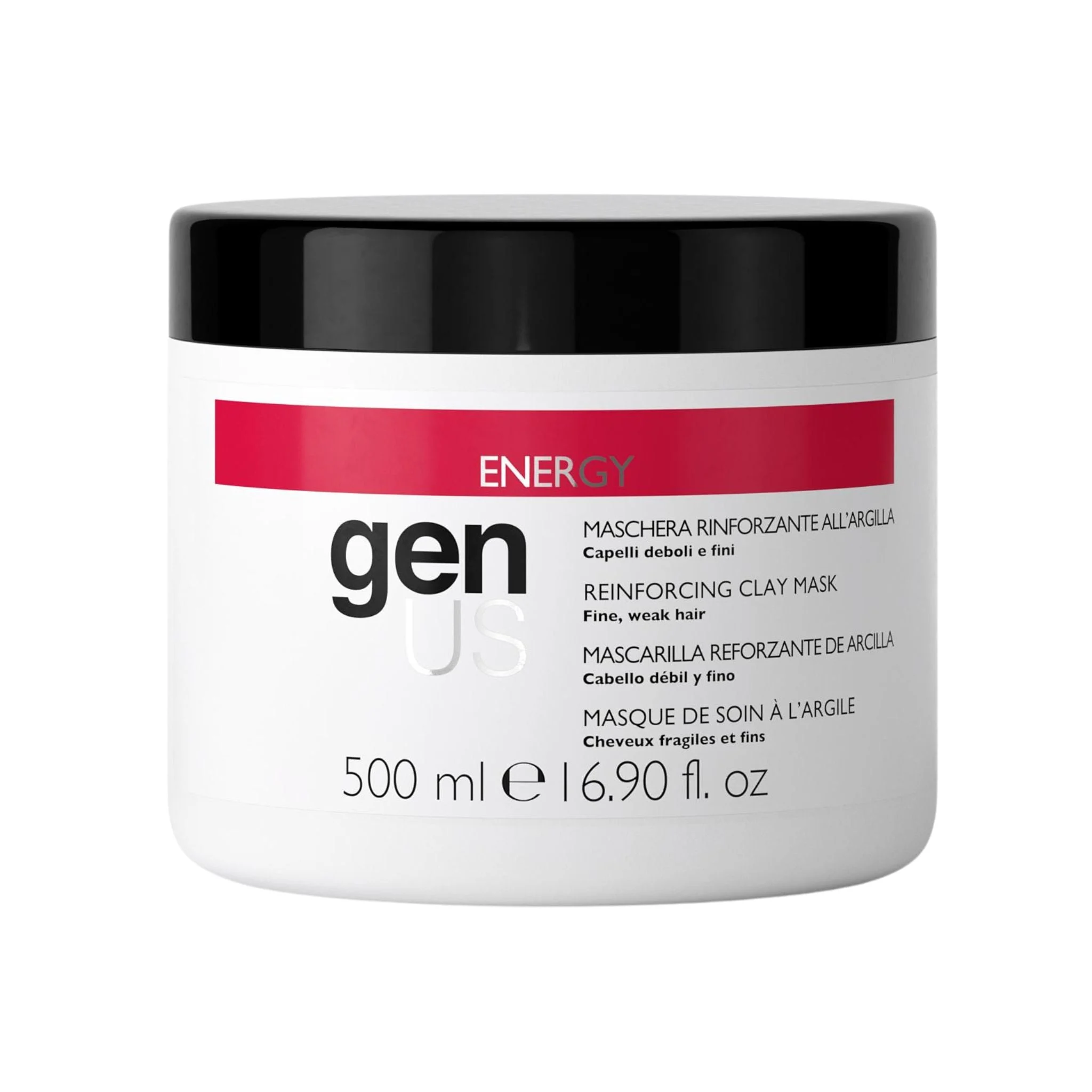 GenUs Energy Maschera Rinforzante All'Argilla - 500ml
