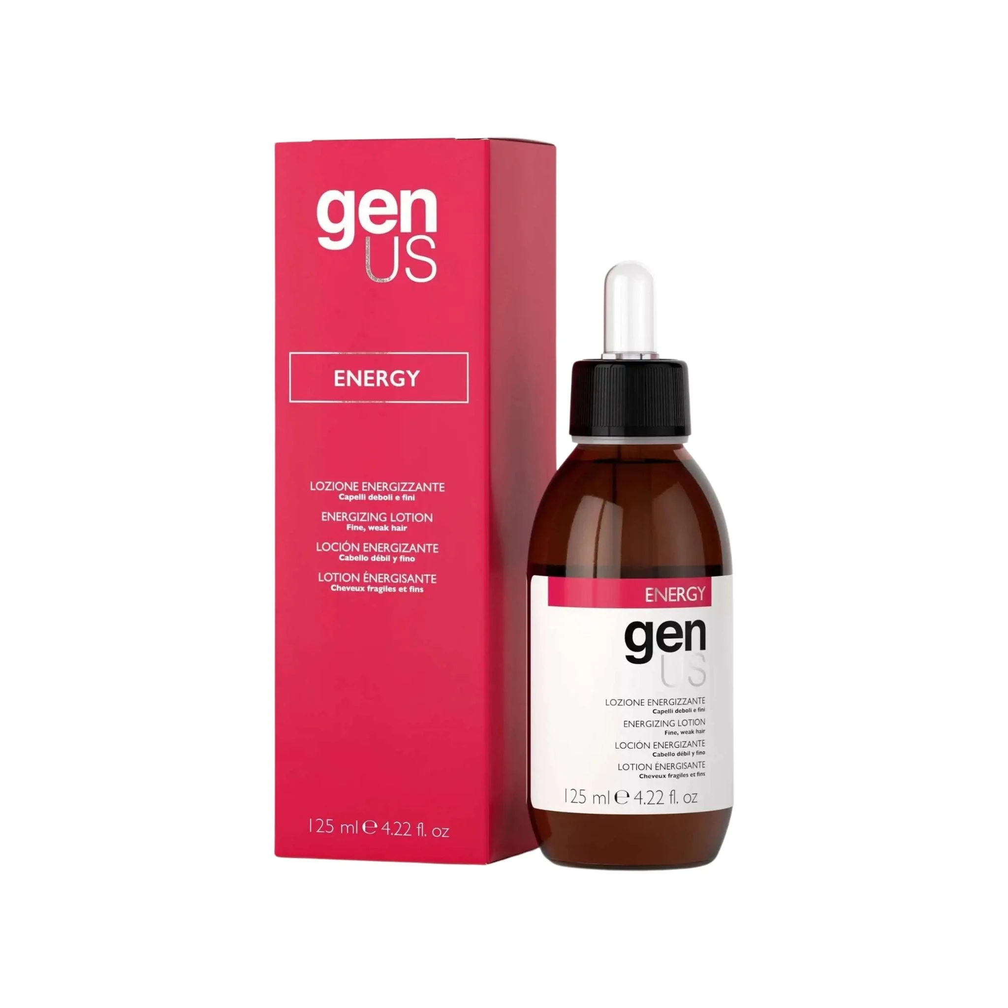 GenUs Lozione Energizzante Energy Capelli Fini e Deboli - 125ml