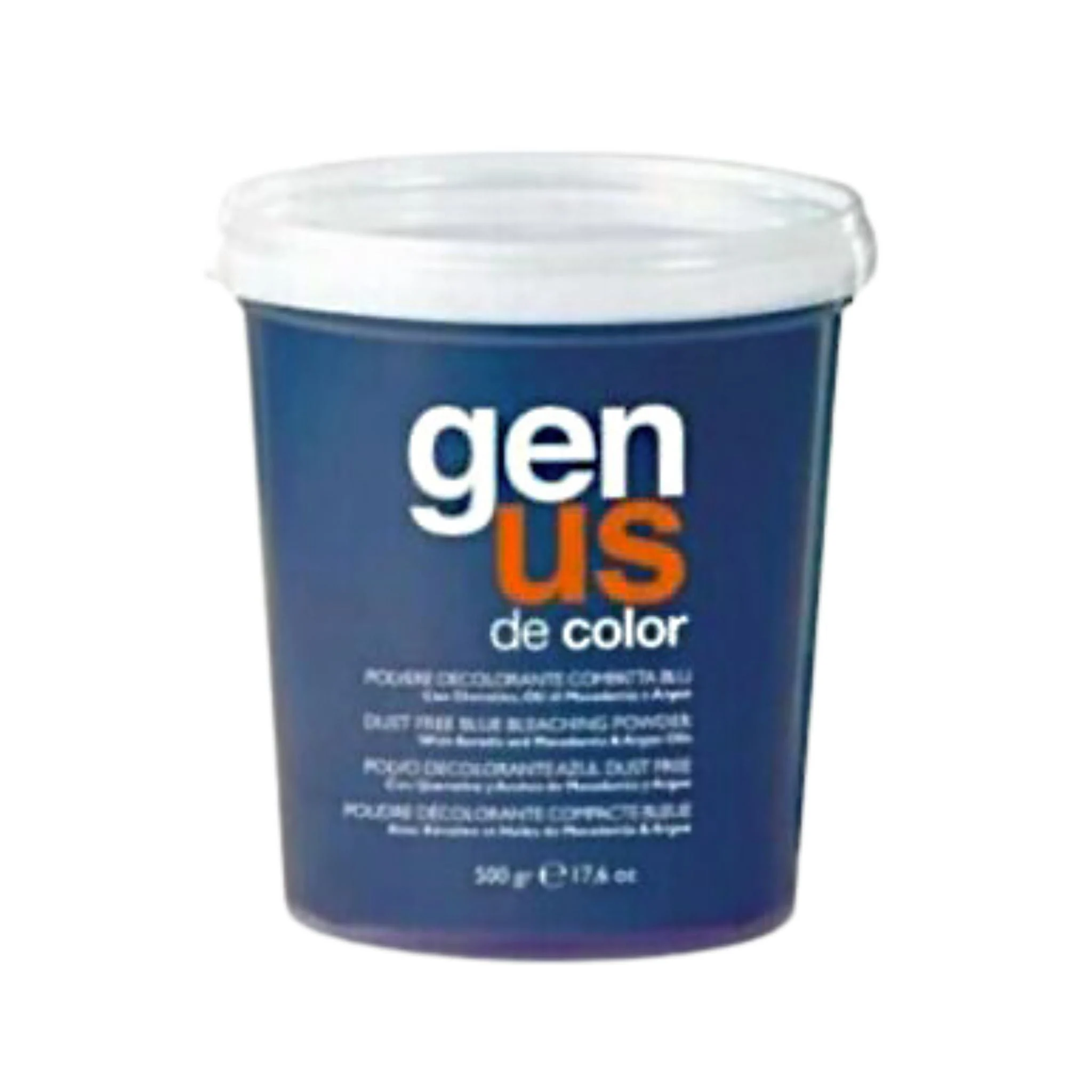 GenUs Polvere Decolorante Blu Compatta - 500gr