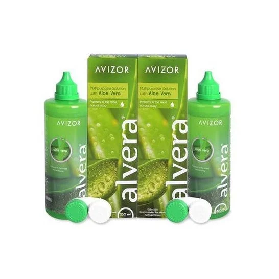 Avizor Pack Alvera Líquido de Lentillas 2x350ml