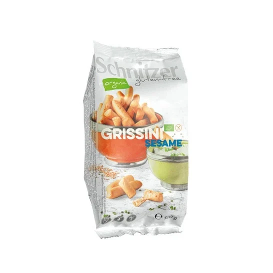 Schnitzer Grissini di Sesamo Senza Glutine Bio 100g