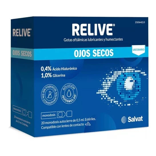 Relive Ojos Secos 20x0,5ml