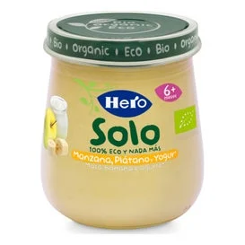 Hero Pedialac Solo Manzana Platano y Yogur 120g