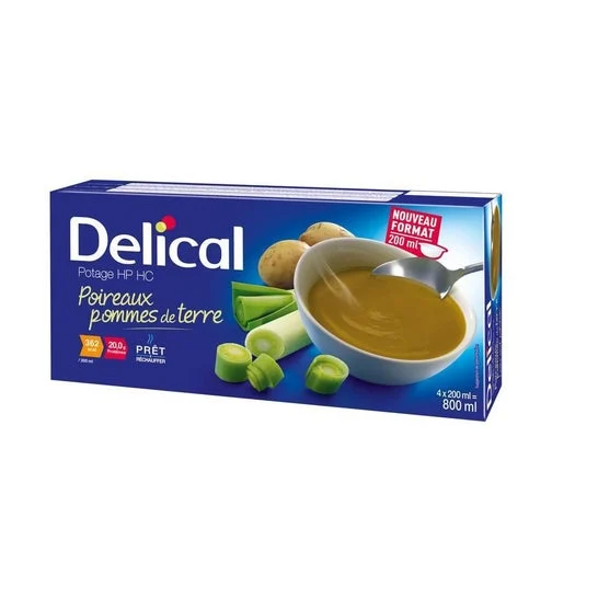 Delical Zuppa Porro Patata 4x200ml