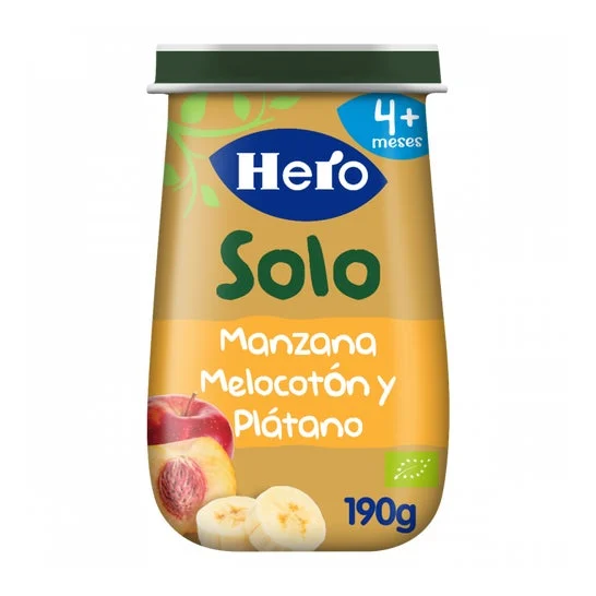 Hero Baby Solo Mela Pesca e Banana 190g