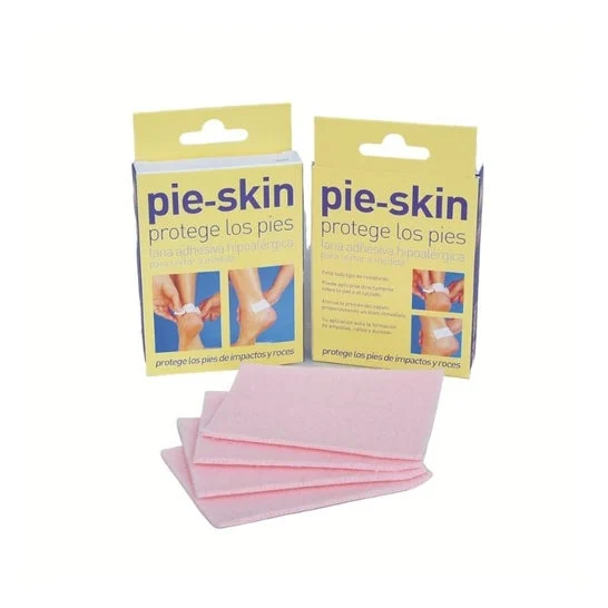 Piede in pelle cotone medicazione adesiva