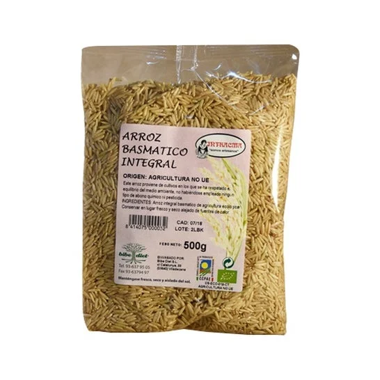 Riso Basmati Intracma Integal Riso organico 500g