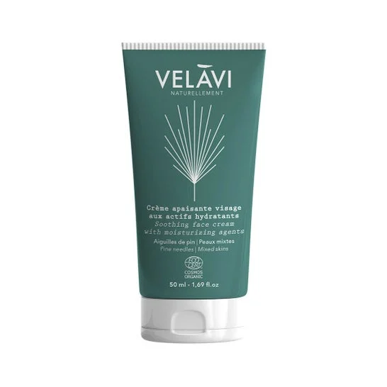 Velavi Crema Facial Calmante Agujas de Pino 50ml