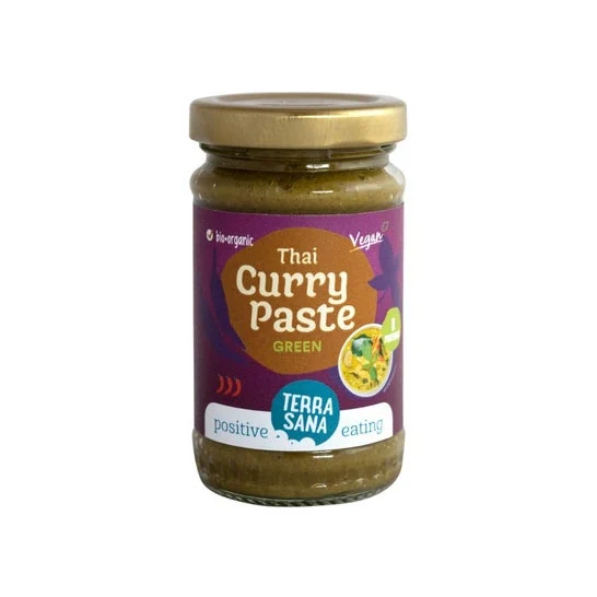 Terrasana Pasta di Curry Verde Tailandese 120g