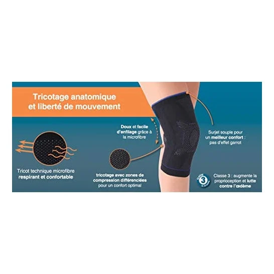 Cizeta Medical Knee Patella Stab Black 6