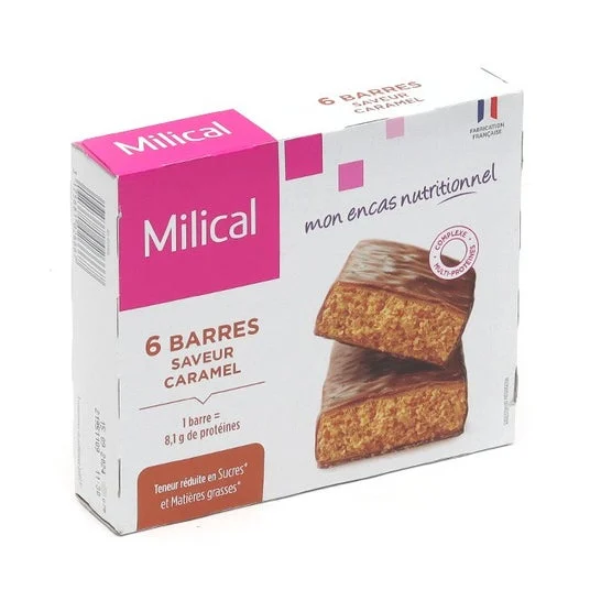 Milical - Barra iperproteica al caramello e al caramello