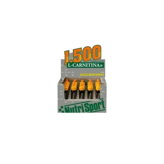 Nutrisport LCarnitina 1500 Fragola 20 Fiale