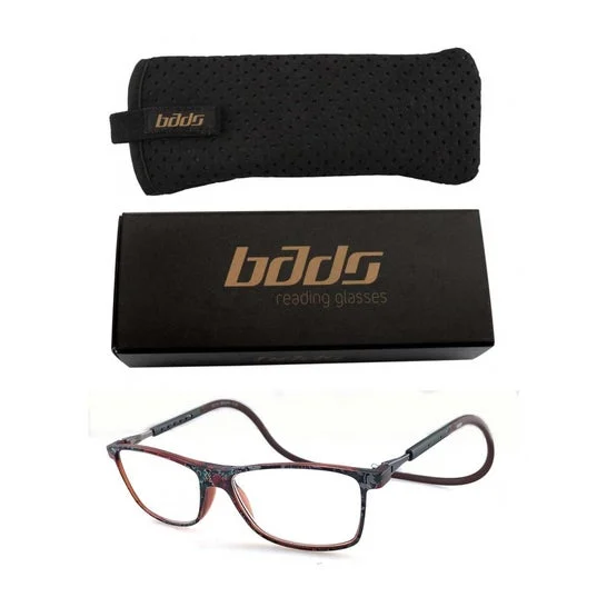 Bads Occhiali Lettura Rg131 Marrone +3 Iman 1 Unità