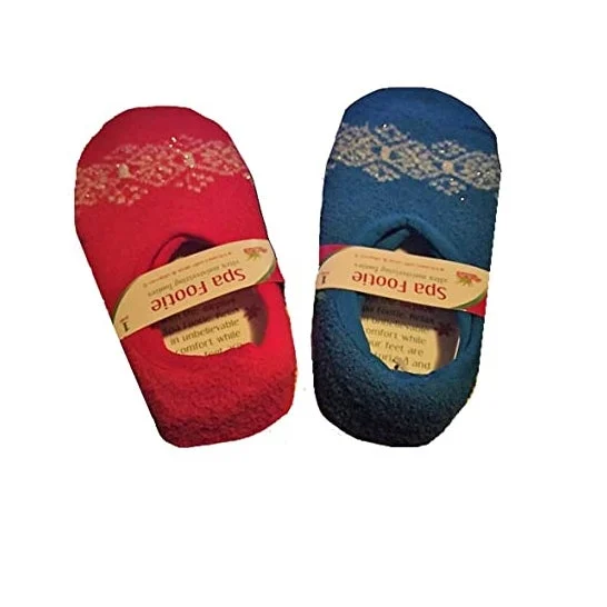 Airplus Aloe Spa Footies Nero 1 Paio