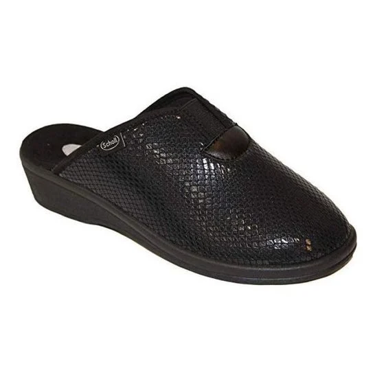 Scholl Elsa Mule Negro Talla 38 1 Par