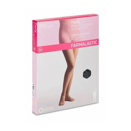 Farmalastic collant a vita (E-T) normale compressione normale T-medium camel 1ud