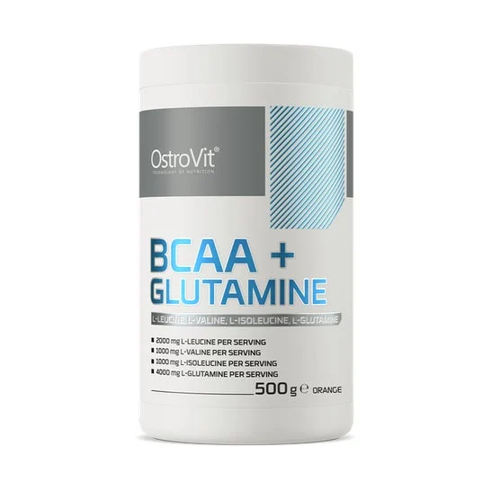OstroVit Bcaa + Glutamina Naranja 500g