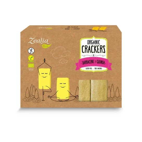 Zealia Crackers Grano Saraceno Quinoa 120g