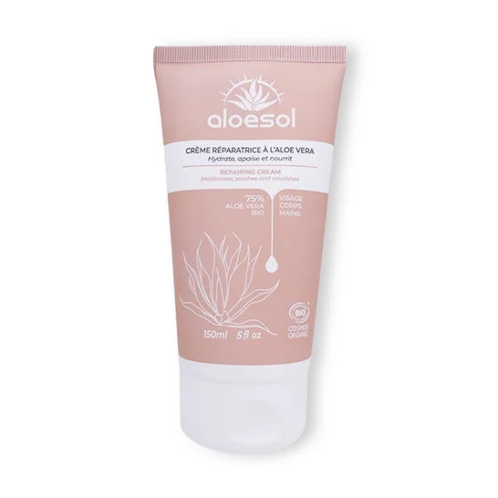 Aloesol Crème Réparatrice À L'Aloe Vera 150ml