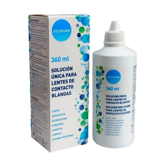 Solupharm soluzione unica per lenti a contatto morbide 360ml