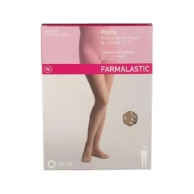 Compressione Farmalastic panty-medio vita alta (E-T) normale T- piccolo beige 1ud