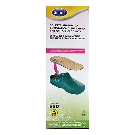 Scholl Clog Evo Anat Ant Ins Mic45-46