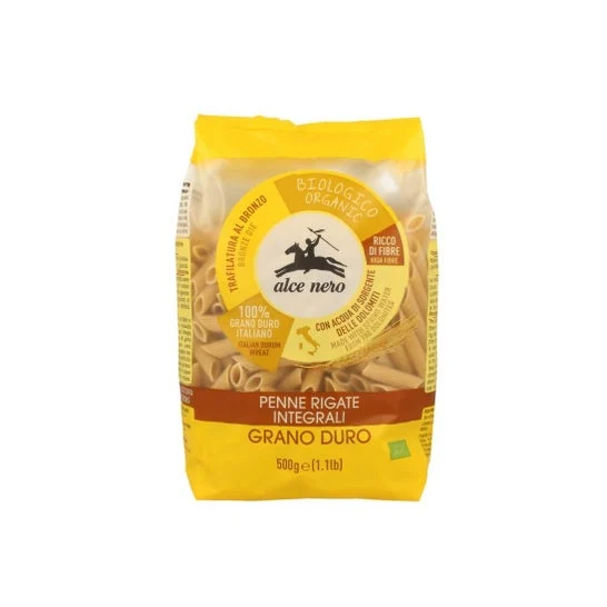 Nero Penne Biologico Intero Frumento Mouse 500g