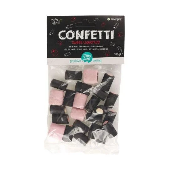 Terrasana Coriandoli dolci di liquirizia Bio 100g