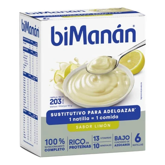 biManán® Sustitutive Crema al limone 5 bustine