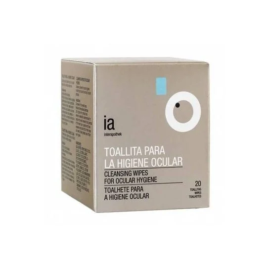 Interapothek occhio igiene salviette 20 unità