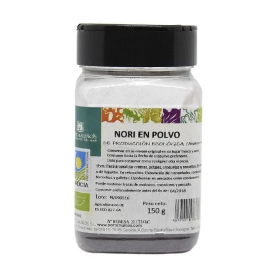 Porto Muiños Alga Nori en Polvo Eco 150g