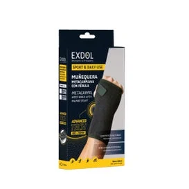 Exdol Metacarpal Cinturino in Neoprene Stecca sinistra 1 pz