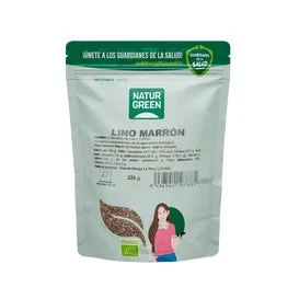 Lino Marrone Naturro Semi 250g