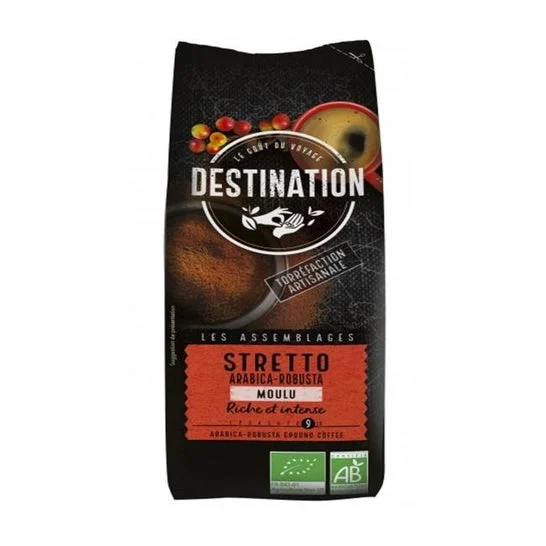 Destination Cafe Stretto Italiano Molido 250g