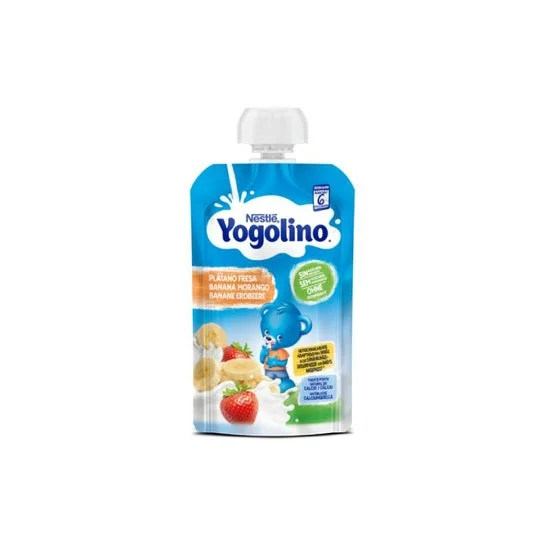 Yogolino Plátano-Fresa 100g