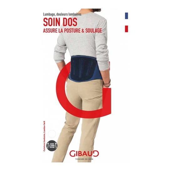 Cintura di supporto lombare Gibaud T-M 1ut