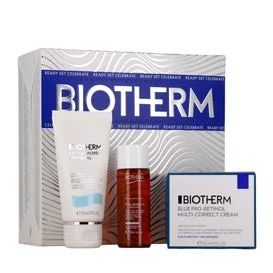 Biotherm Cofre Blue Pro-Retinol + Leche + Total Renew Oil