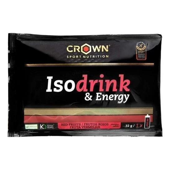 Crown Isodrink & Energy Frutos Rojos 32g