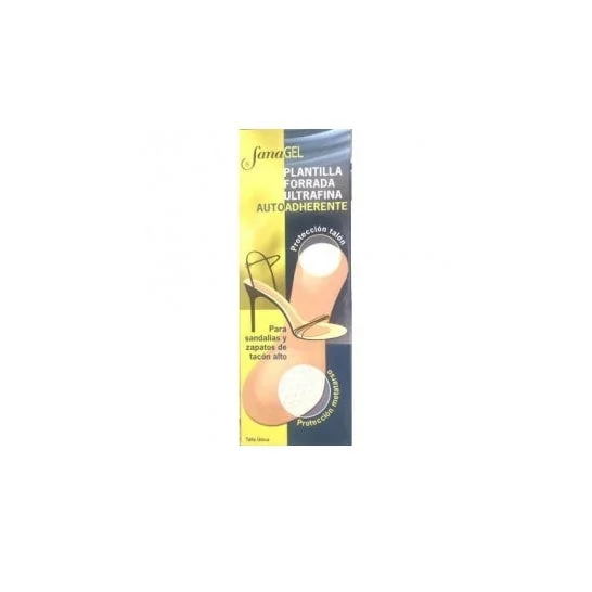 Soletta Forrada Ultra Fina Colore Nero Sanatore Ultra Fina