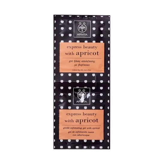 Apivita Mascarilla Express Albaricoque Exfoliant *