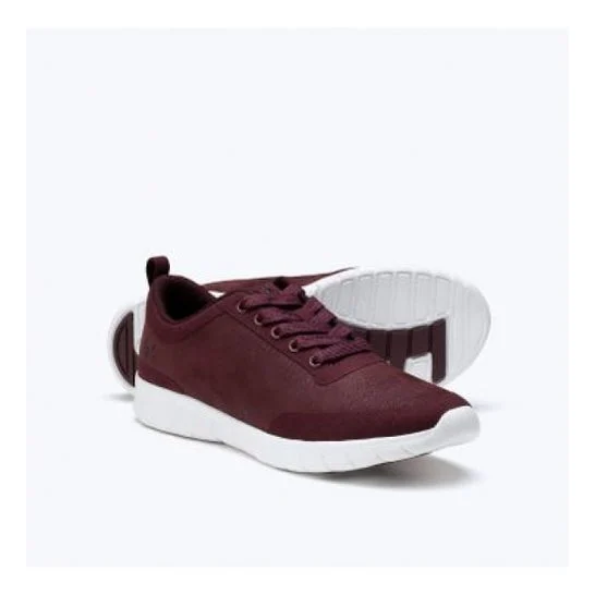 Scarpe Suecos Alma Velvety Wine 1 Paio