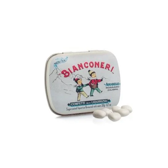 Amarelli Bianconeri Menta Dolce 12x50g
