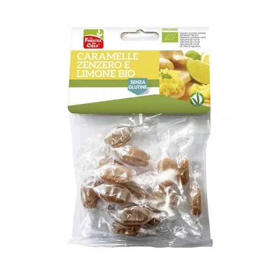Gerio Ginger Lemon Ginger Candy Bio 75g