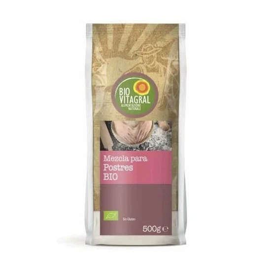 Biovitagral Mezcla para Hacer Postres Sin Gluten Bio 500g