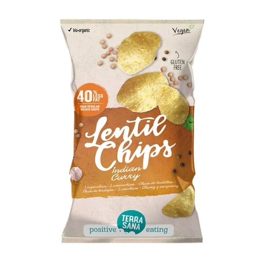 Terrasana Chips di Lenticchie al Curry 75g